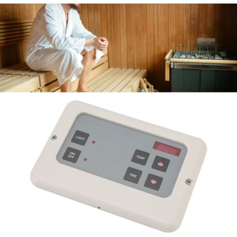 Contrôleur de Température et Génération de Vapeur pour Sauna - Modèle Do 135T3 - Installation Murale ABS Blanc 1 Pièce (3-27KW) (1/5)