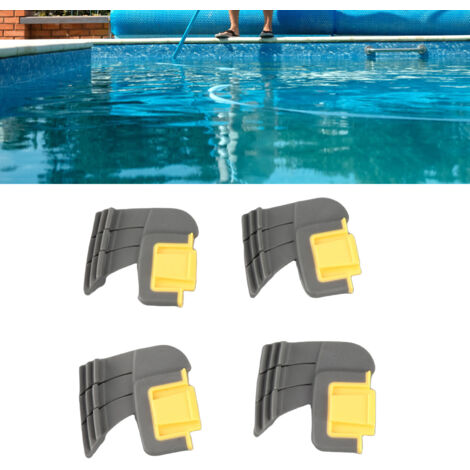 Jeu de 4 Brosses de Nettoyage Cyclones pour Zodiac MX8 MX6 - Pièces de Rechange Plastique/Caoutchouc R0714400