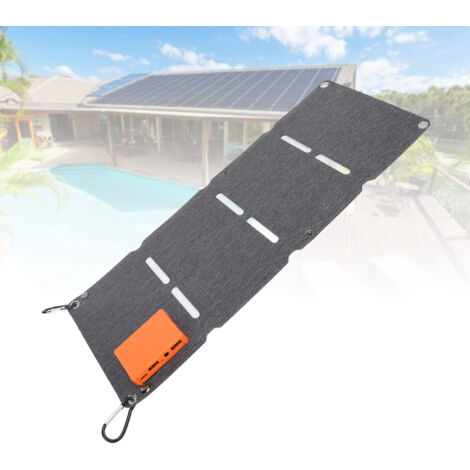 Panneau solaire portable 40W monocrystalline ultra rapide QC USB régulateur panneau solaire portable (1/5)