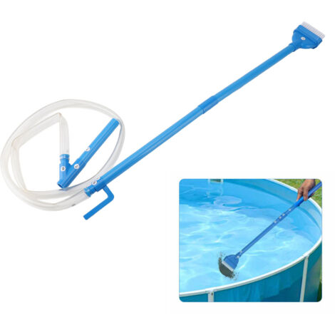Aspirateur pour Piscine ABS Portable Sans Fil Manuel Subaquatique pour Spa, Baignoire et Sol de Piscine (1/5)