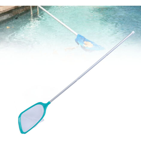 Balayette de Piscine avec 3 Sections de Perche Telescopique à Filet Fin pour Bassin [Matériel PP et Aluminium] (1/5)
