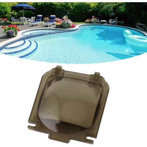 Bouchon de pompe de piscine - Compatible SP1600X5 SPX1600D - PVC résistant avec joint d'étanchéité amélioré - 20.5x17cm - Ensemble prêt à monter (1/5)