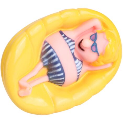 Thermomètre de Bain Flottant Silicone ABS avec Affichage ℉/℃ Cartoon Design 18.5cm (1/5)