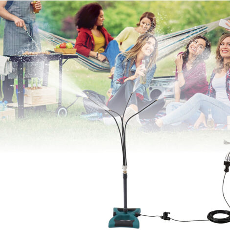 Trou d'arrosage vertical avec tube d'extension de 10 mètres et manche d'extension de 25 cm, matériel ABS et caoutchouc, 80 cm de hauteur, pour patio, piscine et jardin (1/5)