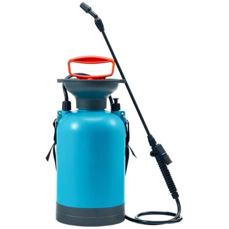 Pulvérisateur à pression Portable Garden 5L PP+PE avec lance rotative et strap, 2 modes spray ajustables, haute pression, pour jardin, agriculture (1/5)