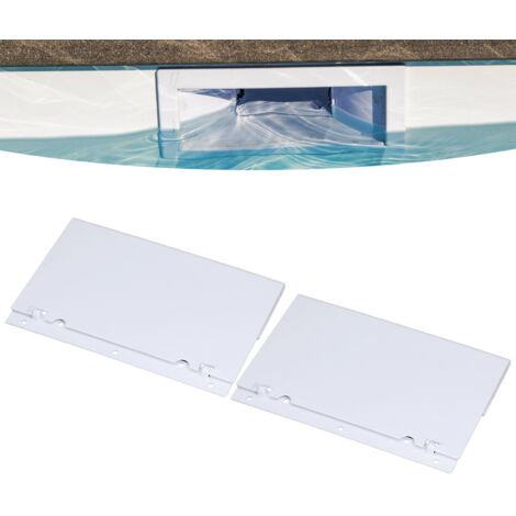 Skimmer Assembly pour Pentair - Lot de 2 volets de dérivation en plastique de remplacement - 21.4x13.4cm