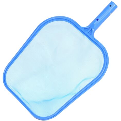 Matériel de Nettoyage pour Piscine - Balai à Feuilles - Épuisette avec 5 Perches Aluminium - Net Nylon - 42.7x29cm (1/5)