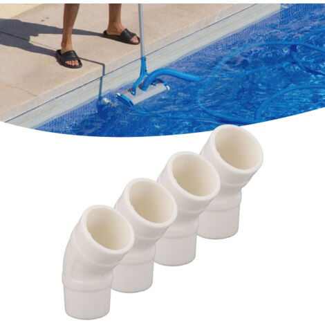 [Élément de Plongeoir pour Nettoyeur de Piscine] + [Silicone] + [W70244] + [45 Degrés/4 Pièces/44mm] (1/5)