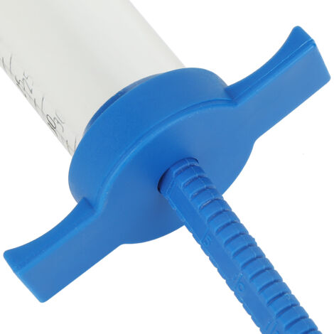 Syringe Animal[plastic steel] + syringe accessories[animal injector 30ML] + syringe animal injector syringe accessories animal nursing equipment (1/5)