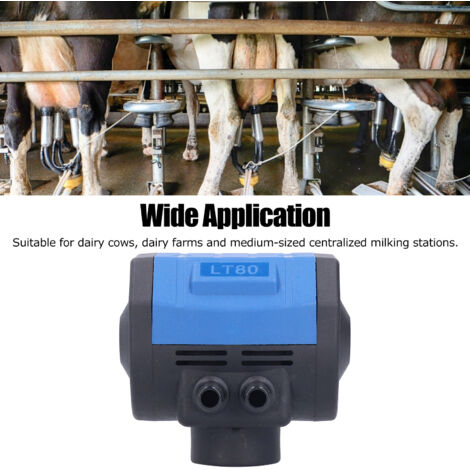 Pulsateur Pneumatique de Machine à Traire Économeur à 2 Sorties, Durable et Facile à Installer pour Bovins et Ovins (1/5)
