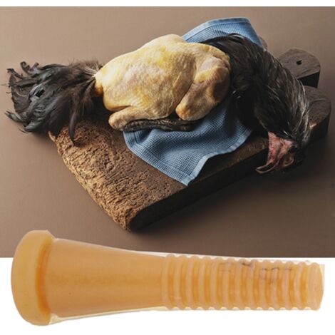 50 Pcs Doigts de Dépilage Poules Volaille - Doigts à Plucher Ducks Geese - Caoutchouc Haute Résistance 2.8x9.3cm - Kit Plume Machine (1/5)