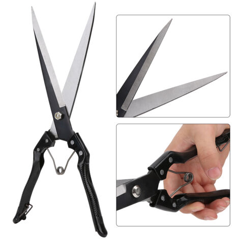 Tondeuse Multi-usage Animaux et Ferme Pour Cheval Mouton Chèvre Laine Toile - Tondeuse Manuelle Qualité Professionnelle Fer/Acier Noir 35cm Accessoire - Accessoire ManoMano (1/5)
