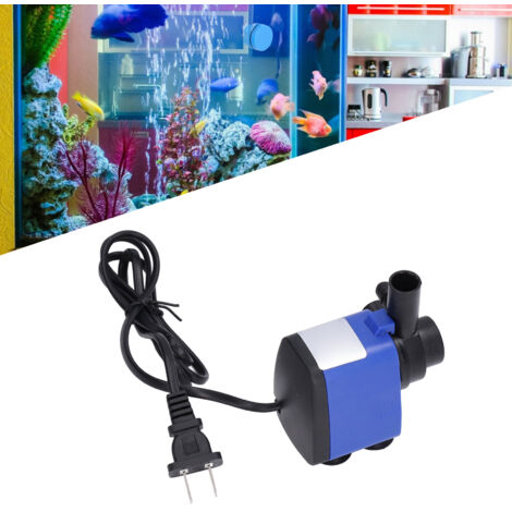 [Pompe pour Aquarium] Submersible 15W 3 en 1 avec Filtre et Oxygénation Pompe pour Réservoir de Poissons (1/5)