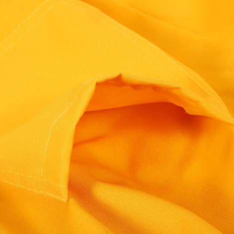 Combinaison de Protection Apicole Unisexe XXL en Polycoton Jaune Orange - Ensemble Anti-Piqûres avec Voile Respirant pour Extraction du Miel (1/5)