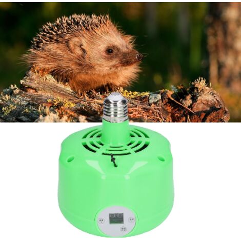 Lampe chauffante thermostatique E27 automatique pour élevage de poulets, cochons et volaille - 220V, 300W, LED, contrôle intelligent de température (28-35℃) (1/5)