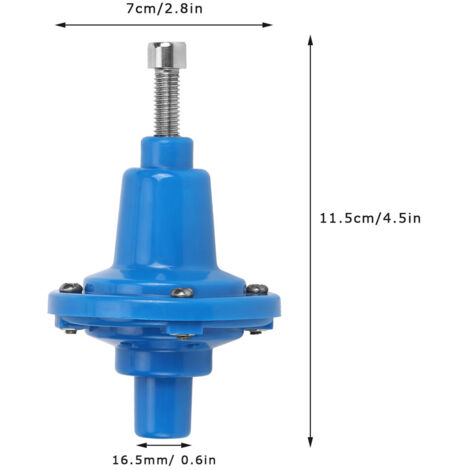 Régulateur de Pression pour Machine à Traire HL MP43A Bleu Plastique (1/5)