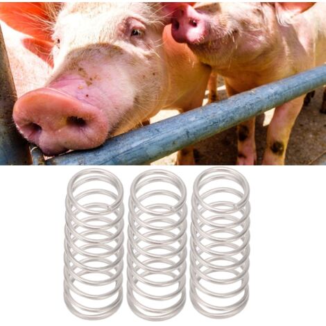 100PCS Pièces pour Abreuvoir à Bec, Ressort de Bec pour Porcs et Volaille, Accessoires de Nourriture Animale (1/5)