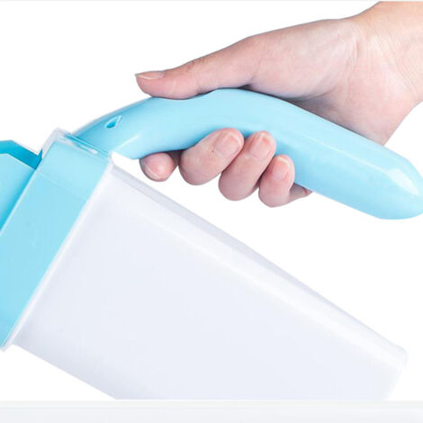 Scoop de Litière pour Chat avec Bac de Stockage de Déchets, Ensemble de Nettoyage d'Accessoires pour Animaux - ABS/PP, 30x15x14cm, 280g, Coloris Aléatoire, 1 Scoop (1/5)