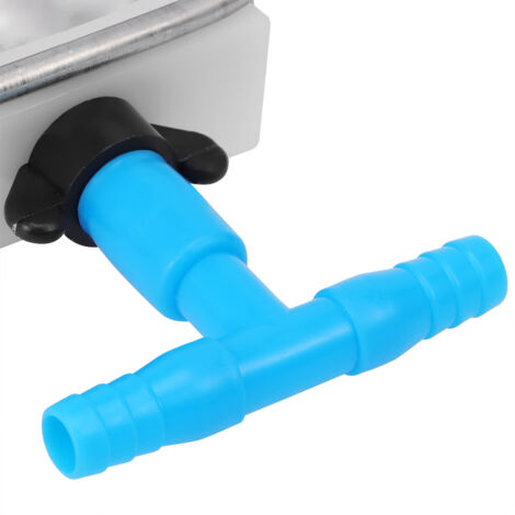 Bowl de Boisson pour Lapins [Accessoires de Ferme] - Nipple Automatique en Acier Inoxydable 304, Grand Bol avec Connecteur Tee 8mm (1/5)