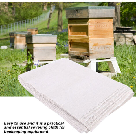 Couverture de Ruche Isolante Kit 10 Pièces - Toile de Protection en Coton Beekeeping Accessories