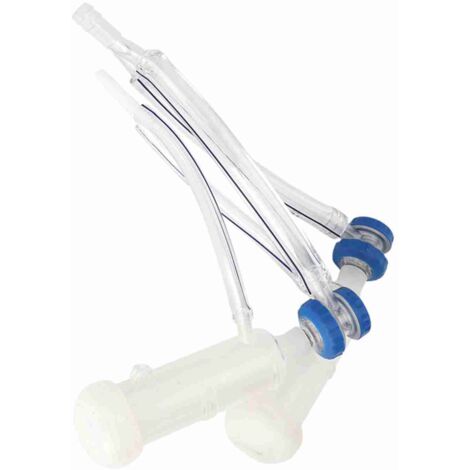 Trayon d'accessoires pour machine à lait de chèvre/brebis, collecteur de téterie, liner 31.5cm - Kit de raccords, 3 pièces en plastique de qualité alimentaire (1/5)