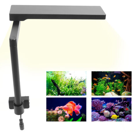 Lampe LED pour Aquarium Intelligent Contrôle APP Minuterie Température RBG Lumière Clip sur Bac [LED Aquarium Light] + [Lampe LED Intelligent] + [APP Contrôle] + [Clip] (1/5)
