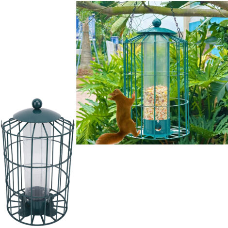 Cage Mangeoire pour Oiseaux Extérieur Anticharognes Tube Transparent Anti-rongeurs Fer Rustproof 7.1x12.6in Chain
Cage Mangeoire pour Oiseaux Extérieur Anticharognes Tube Transparent Anti-rongeurs Fe (1/5)