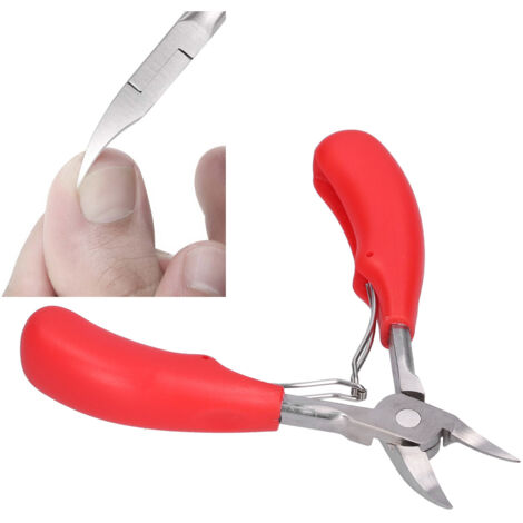 Pince coupe-dents pour porcelets - ManoOutils - Stainless Steel - 13cm - Rouge - Pince dentaire multifonction pour élevage porcin et petits animaux (1/5)