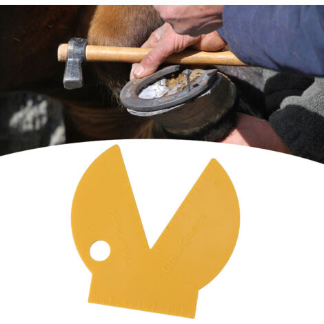 [Vérificateur et Mesureur de Pied Bovin] Équipement HL Q7E KC 1 Compact et Solide Jaune en Plastique Technique pour le Parage et la Santé des Bovins 1 Pièce (1/5)