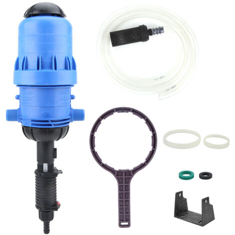 Pompe Doseuse Proportionnelle à Engrais Chimique G3/4in (0.4‑4%) Kit Complet Installation Rapide pour Irrigation Horticulture (1/5)