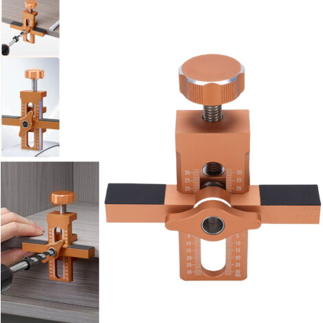 Gabarit de Montage pour Portes de Cuisine en Aluminium Gabarit Adjustable et Jig de Positioning Professionnel pour DIY Portes de Cabinets (1/5)