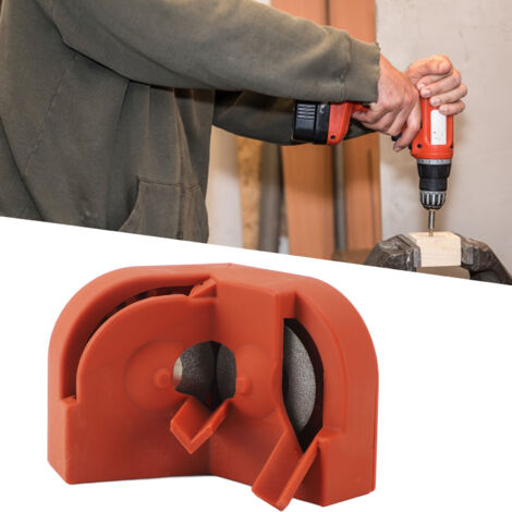 Affûteur Orange pour Mèches Portable Multifonction (Nylon/Céramique/Acier, 3 Accessoires) (1/5)