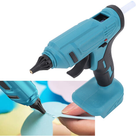 Pistolet thermique rechargeable sans fil multifonctionnel pour industrie et artisanat avec fonctionnement rapide jusqu'à 200°C et compatibilité batterie 18V Li (1/5)