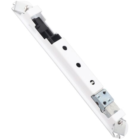 Ferme-porte en acier inoxydable pour porte vitrée coulissante - Lot de 4 pièces avec accessoires en zinc - Dimensions 19.8x2.8cm - Sécurité et durabilité garanties (1/5)