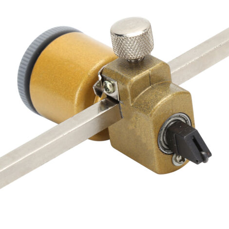 Glass Circle Cutter Compass Adjustable 400mm avec Ventouse pour Verre 2-10mm découpe Circulaire Precis Model Steel Accesoires