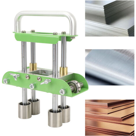 Cintreuse à rouleau Edge Roller pour métal - Angle 0-90° avec ciseaux, idéale pour panneaux de toiture et kits de bricolage (aluminium, acier, cuivre) - Set complet (1/5)