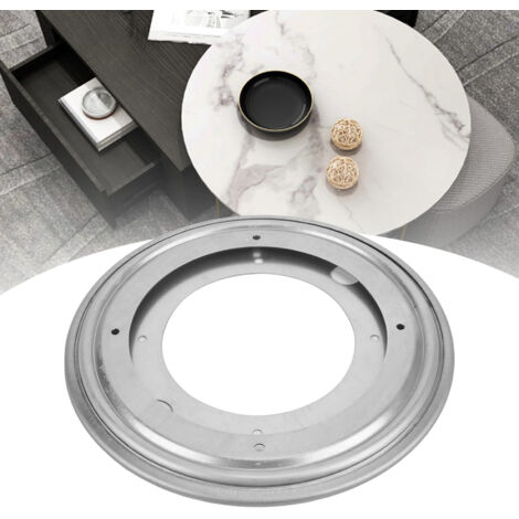 Rotatable Base in Zinc Alloy 8 Inches – Turntable Plate for Furniture, Chairs, Bar & Shelf (1/5)