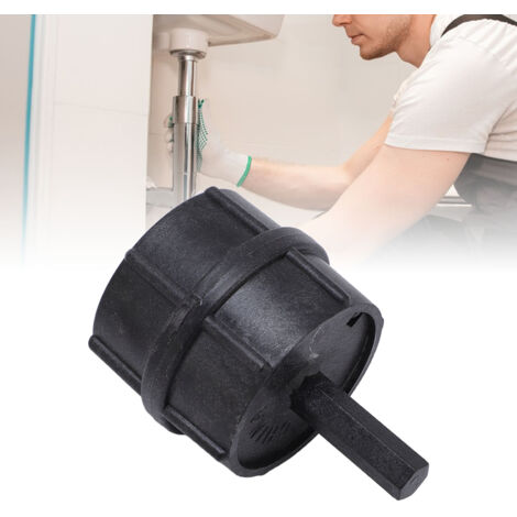 Brosse pour bornes de batterie - Kit de 6 brosses d'enfoncement 1/4 inch hex pour tuyaux et raccords en cuivre - Noir - Matériel Plastique et Métal (1/5)