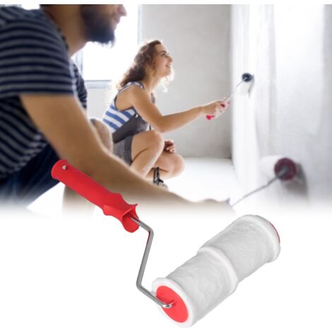 Rouleau en Plastique à Motifs "Brique" 18cm - Rouleau Peinture 7" pour Mur et Décor Maison DIY (1/5)