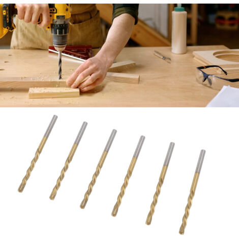 Kit de 50 mèches spiralées HSS 1/8 pouce pour bois et plastique – Mèches de forage en acier rapide pour coupe précise et durable (1/5)