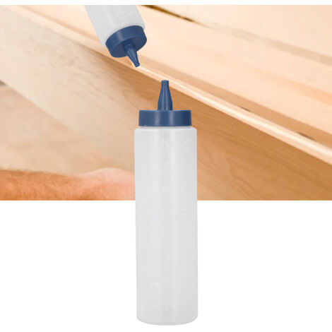 [Applicateur à Roulette] Bouteille Applicateur à Roulette pour Glue 8oz (240ml) Outil de Distribution de Colle ABS et PE pour Travaux Bois PVA Application Uniforme Pratique Kit d'Application avec Embo (1/5)
