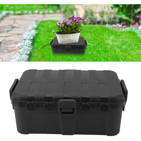 Boîte de Protection Electrique IP54 Grande Capacité Rectangulaire pour Raccordement Câbles extérieur