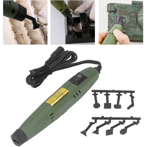 [Ponceuse Electrique] + [P‑500‑15] + [Mini Ponceuse Polisseuse Pen Sander] + [DIY Sanding Pen pour Espaces Restreints en Plastique Résistant 18W 8000rpm avec 8 Petits Poles et 2 Papiers]