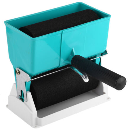Bâton à Colle Manuel Portatif avec Réservoir et Roulette Adjustable pour Bois, PVC, Cuir, Carton (15cm, 320mL, Vert) (1/5)