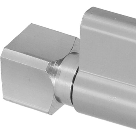 Barillet de porte intérieur clé alliage aluminium-fer pour portes de 35 à 50 mm, cylindre de sécurité avec 3 clés incluses (1/5)