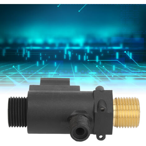 Water Flow Sensor Switch Zinc Alloy Water Pressure Switch with Pressure Relief Opening for Intelligent Wall Hanging Furnace Accessories (1/5)