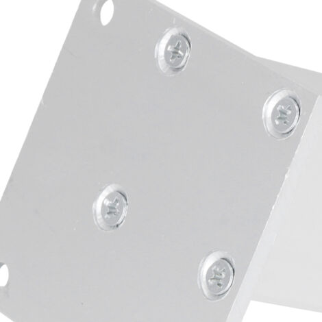 Pieds de sofa ajustables en alliage d'aluminium [4 pièces] 60mm pieds carrés pour cabinet et meubles (1/5)