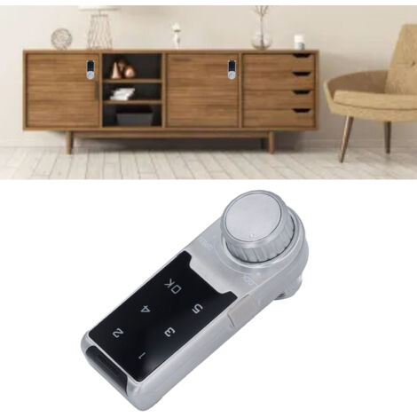 Serrure Électronique de Coffre L20 - Clavier Tactile à Code Sécurisé - File Cabinet, Sauna, Gym - ABS/Zinc (1/5)