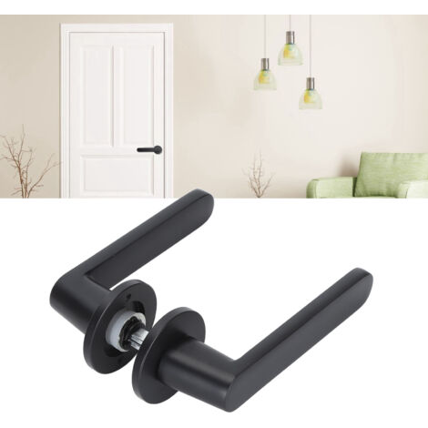 Barre de porte silencieuse à cœur cuivre pur pour chambre/installation facile/sécurité augmentée/Aluminium et fer (1/5)