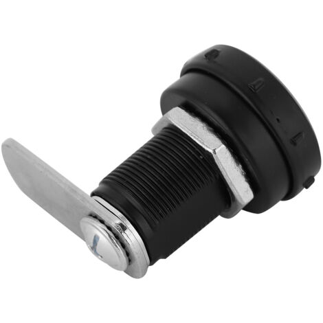 Serrure à combinaison L19 zinc pour coffres et tiroirs 3 chiffres sans clé installation facile L19 pour métal 0.5-12mm (1/5)
